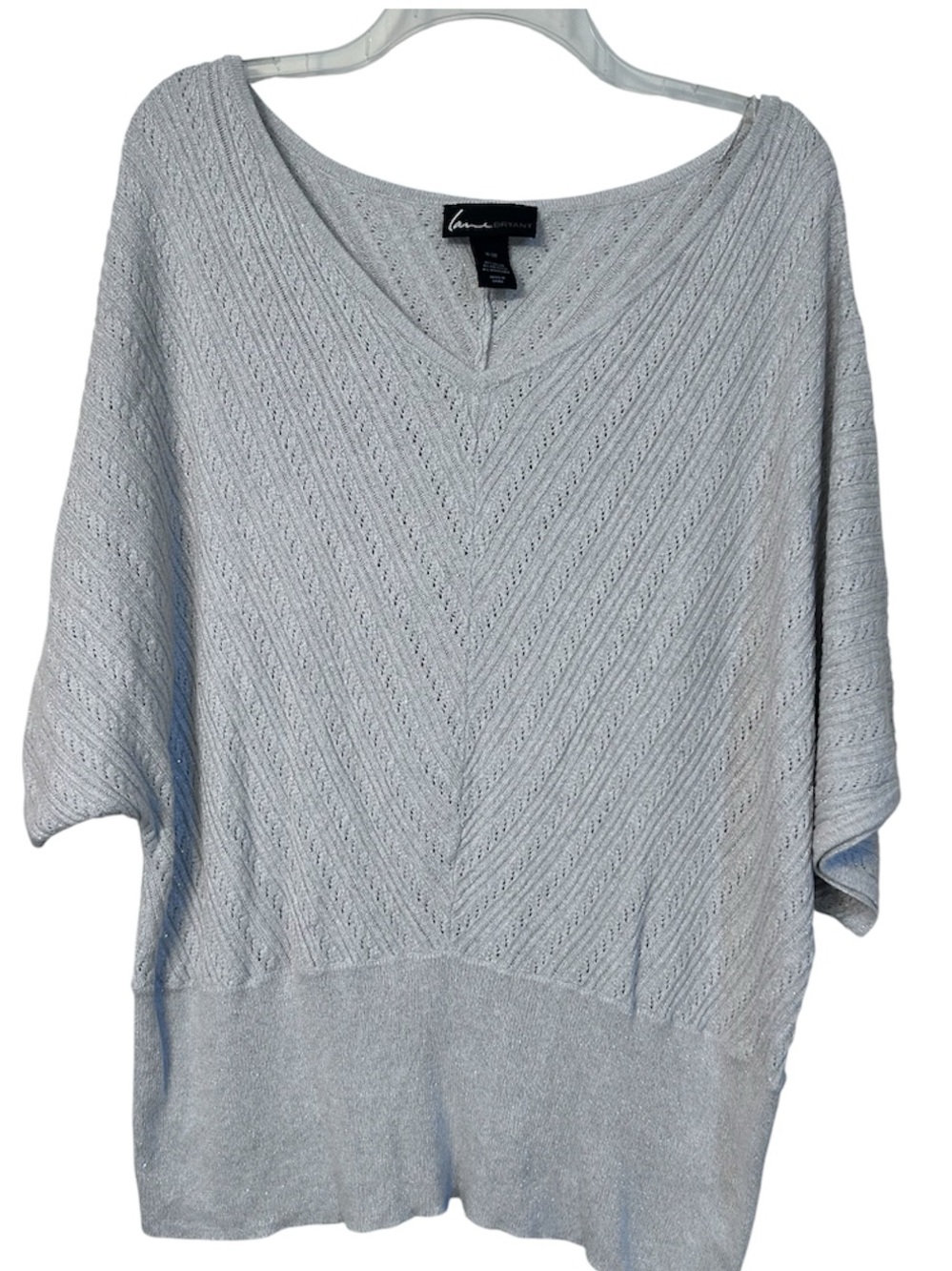 Lane Bryant short sleeve sweater, size 18/20.